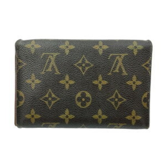 Louis Vuitton Monogram Tresor Papier Porte Brown - Picture 1 of 7